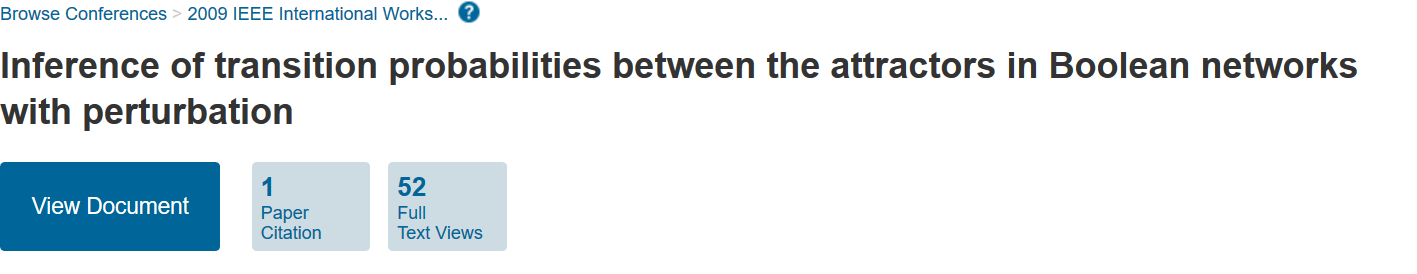 Inference of transition probabilities between the attractors in Boolean networks with perturbation