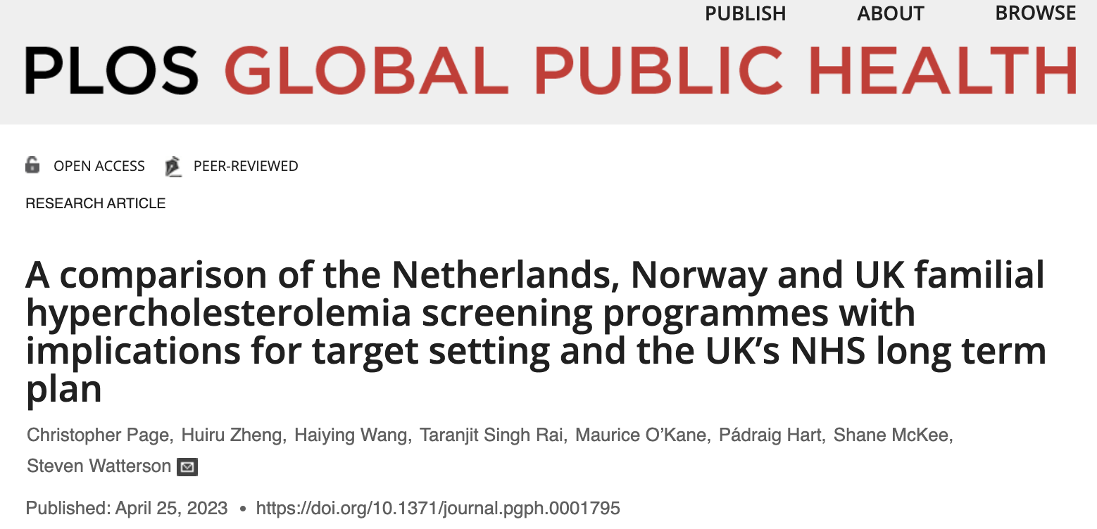 A comparison of the Netherlands, Norway and UK familial hypercholesterolemia screening programmes with implications for target setting and the UK’s NHS long term plan